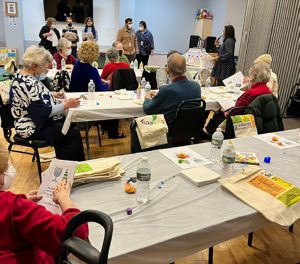 At Margaret Tietz, we embrace the joy and traditions of Chanukah, as seen in these images of our seniors coming together to celebrate the season.