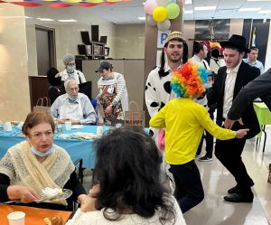 Enthusiastic dancing inspired residents