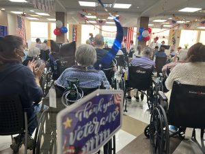 Margaret Tietz Resident Veterans Celebrated During Festive Event