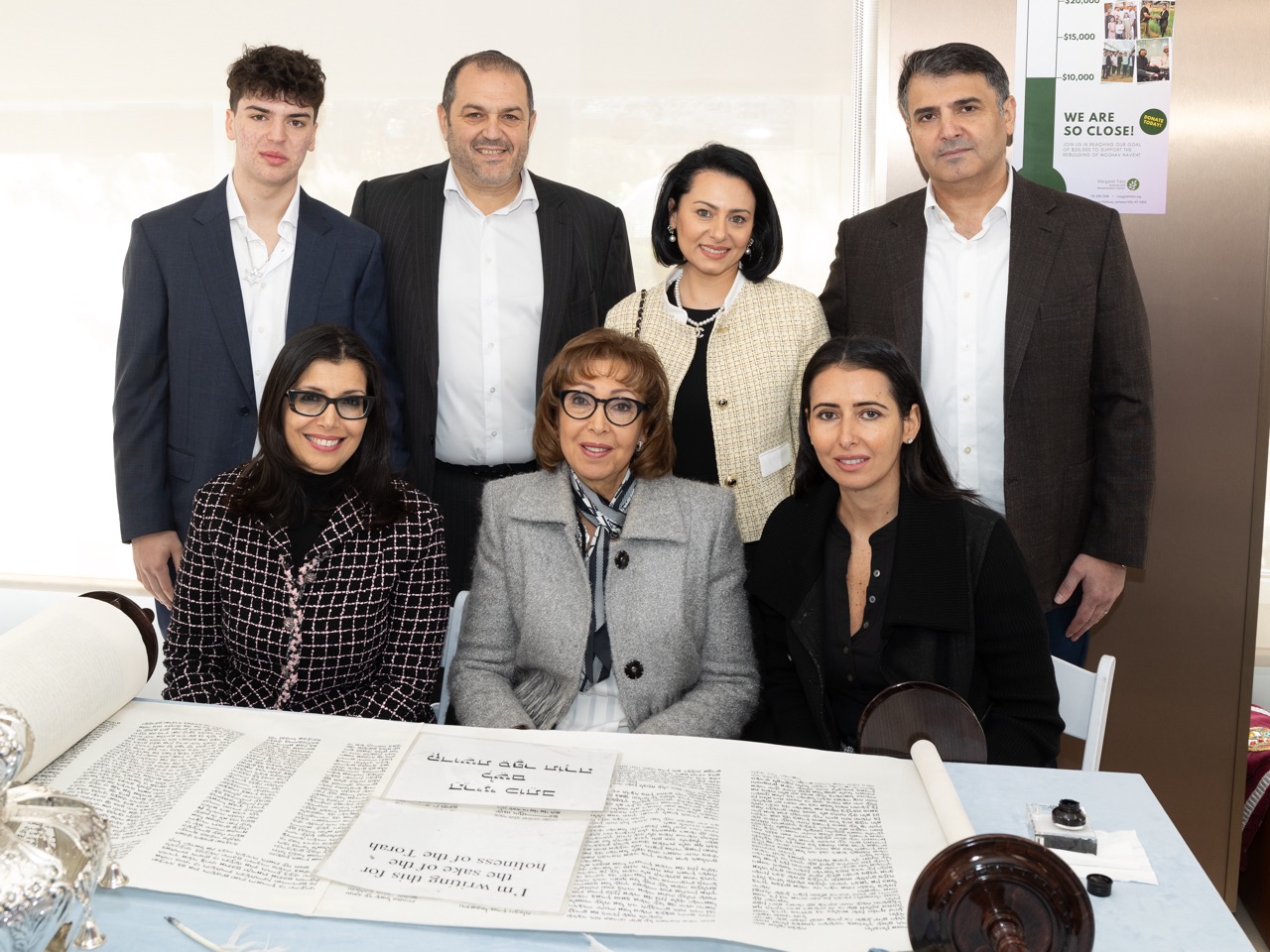 Cassena Care CEO Alex Solovey Dedicates Sefer Torah And Shul At Margaret Tietz Nursing & Rehabilitation Center