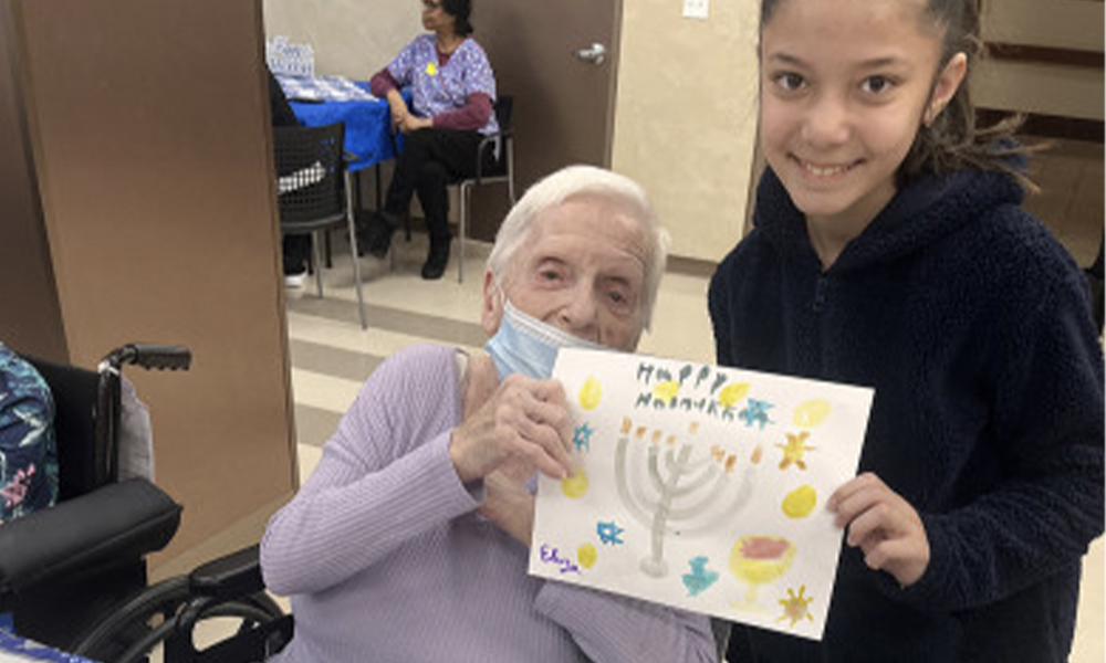 Image for Margaret Tietz Shines With Chanukah Celebrations And Community Joy